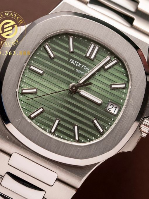 Đồng Hồ: Patek Philippe Nautilus 5711 Mặt Số Green Rep 1:1